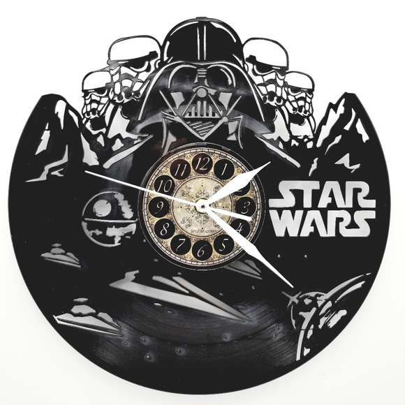 SPOT51.COM Other - STAR WARS vinyl record clock